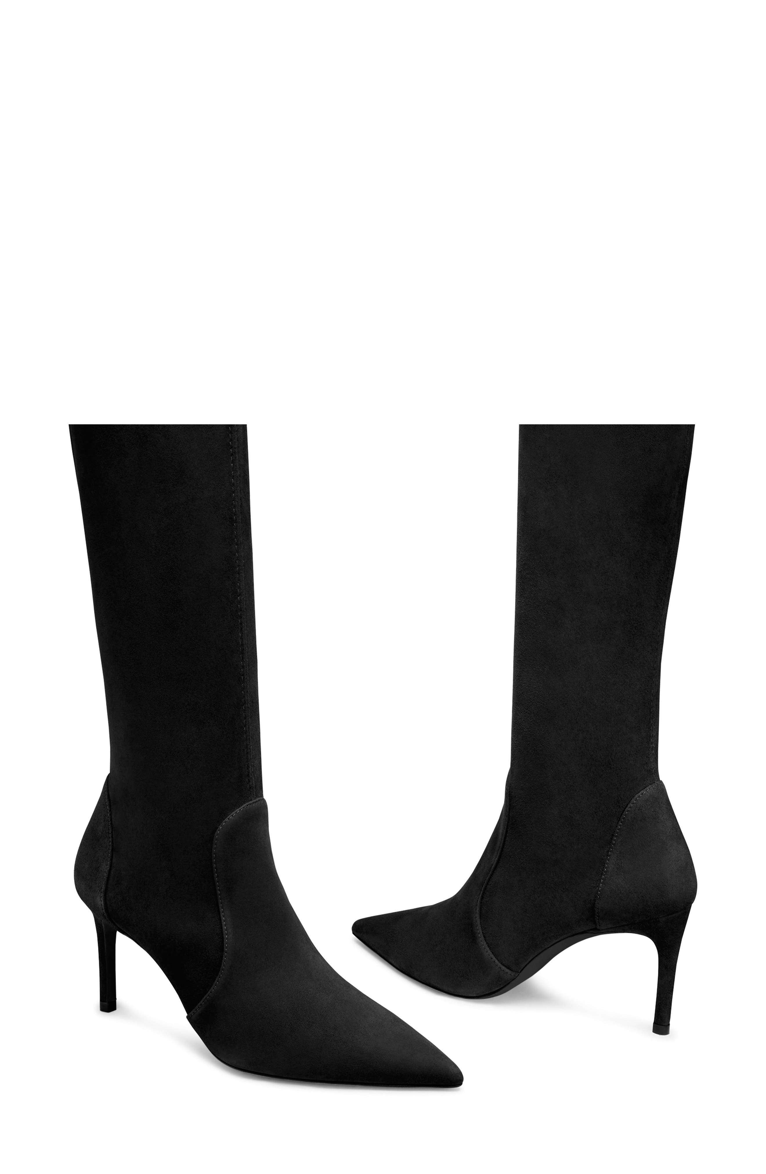 Stuart Power 75 Boot, Alternate, color, BLACK SUEDE