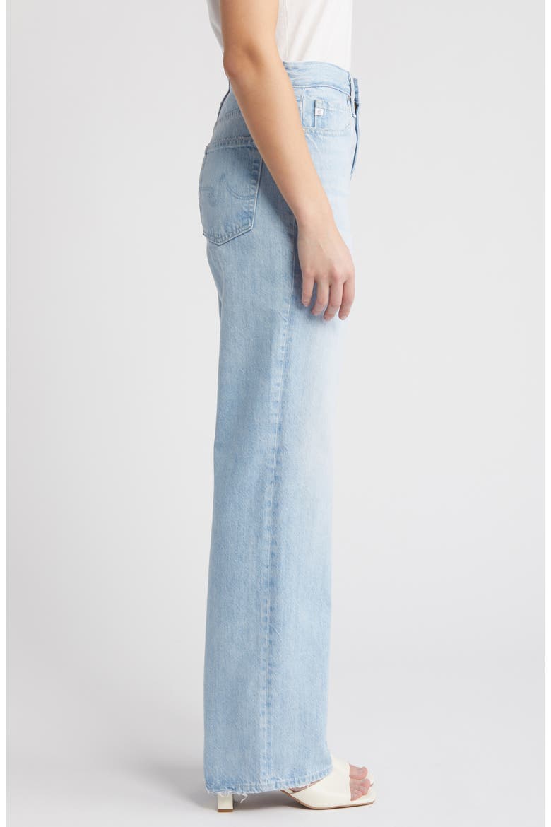 Kora High Waist Wide Leg Jeans, Alternate, color, SUNSET BLUES