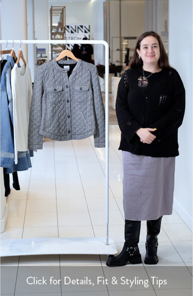 Plaid Perfection Quilted Jacket, sales video thumbnail