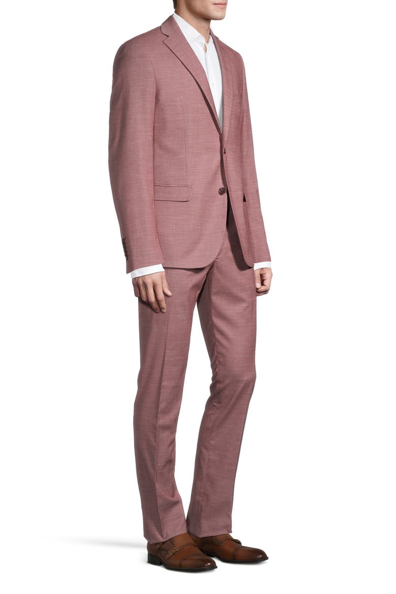 Two-Button Suit, Alternate, color, BURGUNDY
