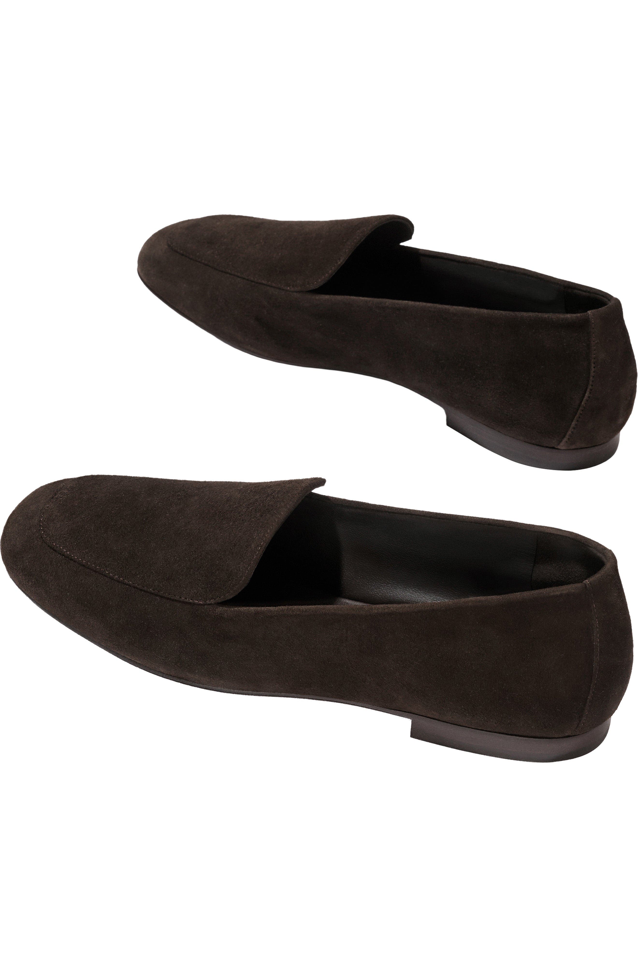 The James Loafer, Alternate, color, Molasses Suede