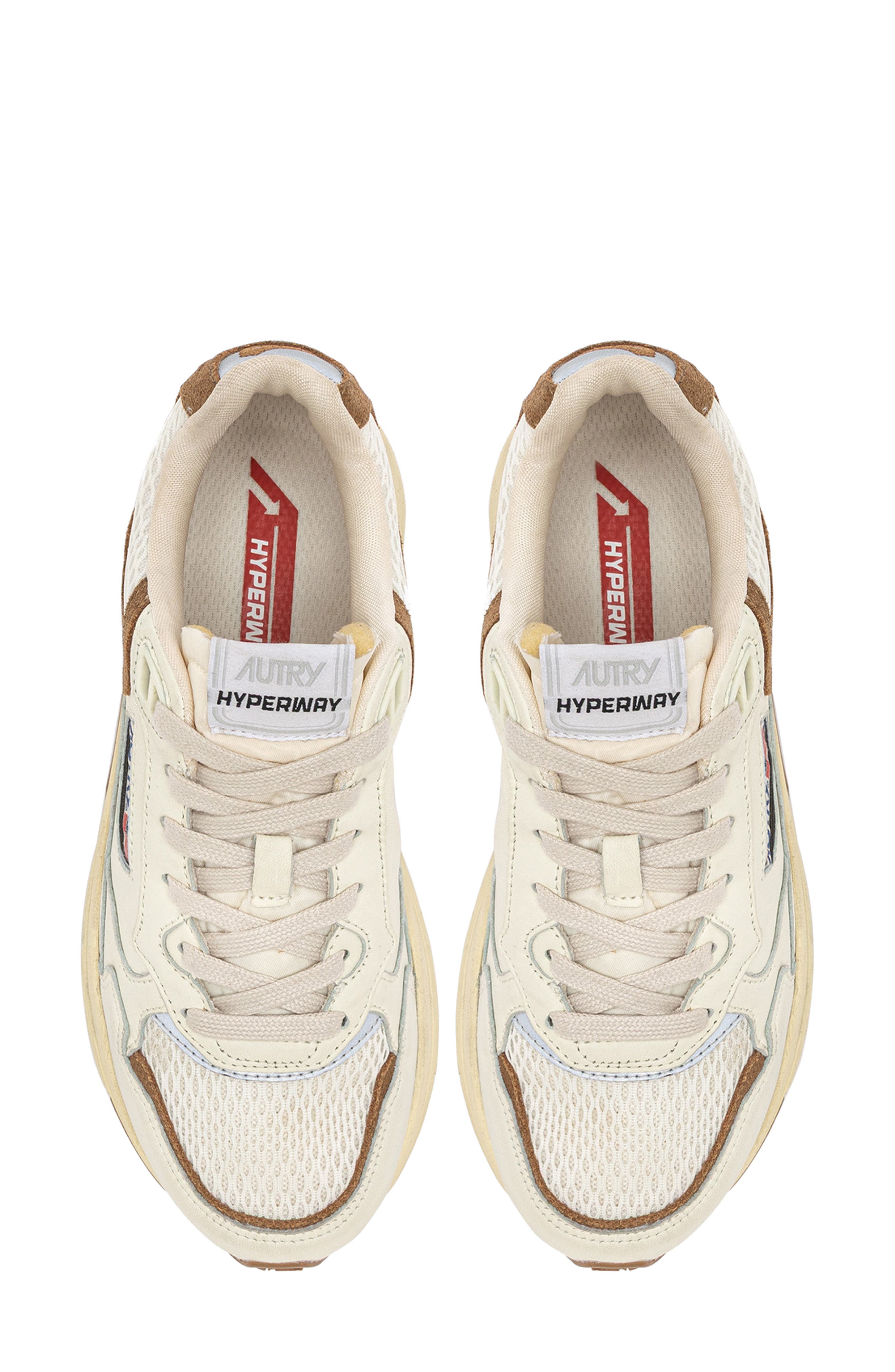 AUTRY Hyperway Sneaker, Alternate, color, Cigar