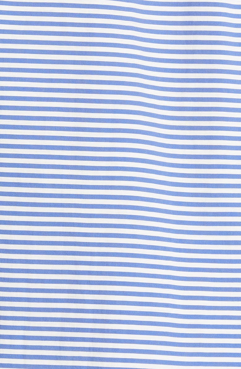 Philosophy Di Lorenzo Serafini Stripe Ruffle Cotton Blend Top, Alternate, color, 