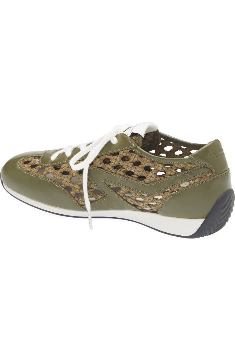 rag & bone Retro Runner Slim Sneaker, Alternate, color, Loden Woven