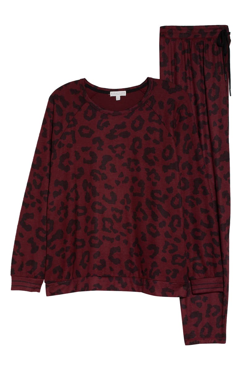 PJ Salvage Peachy Jersey Pajamas, Alternate, color,