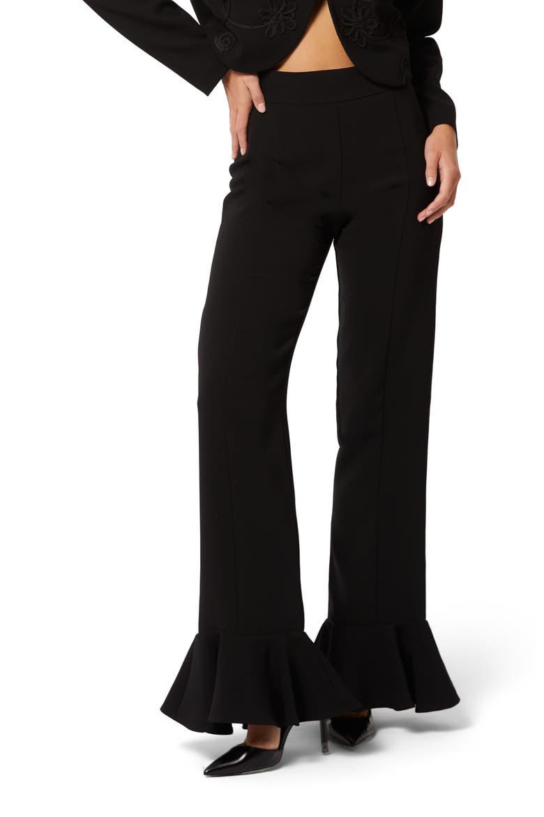 Eugenia Trousers, Alternate, color, Black