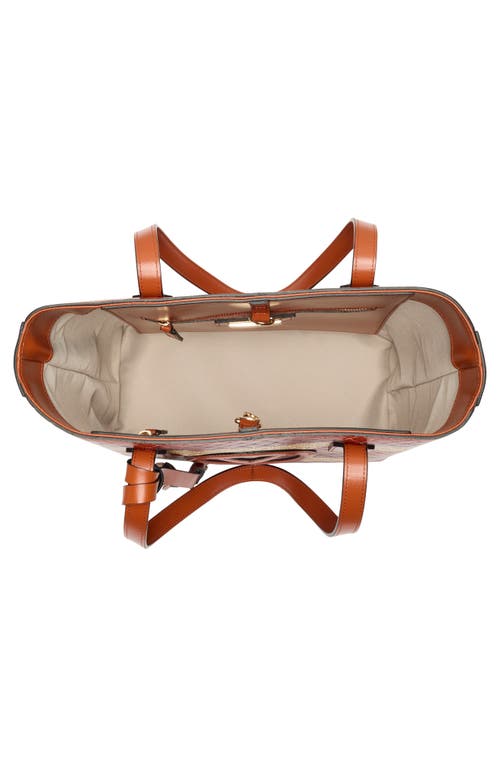 Valentino By Mario Valentino Prince Tresse Tote Bag In Brown