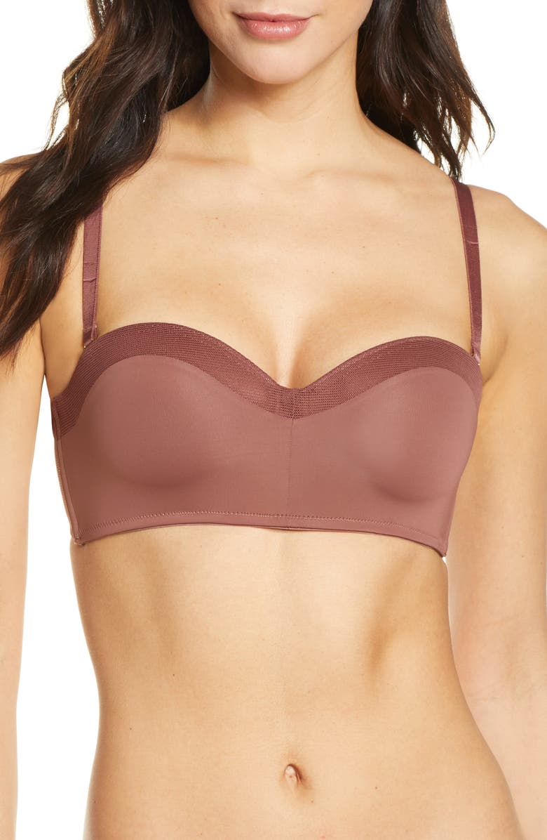 LIVELY Wireless Strapless Bra, Alternate, color, 