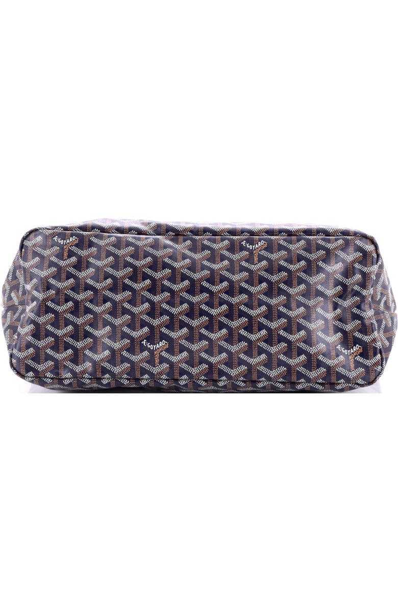 Pre-Owned Goyard Boheme Hobo Coated Canvas, Alternate, color, Blue