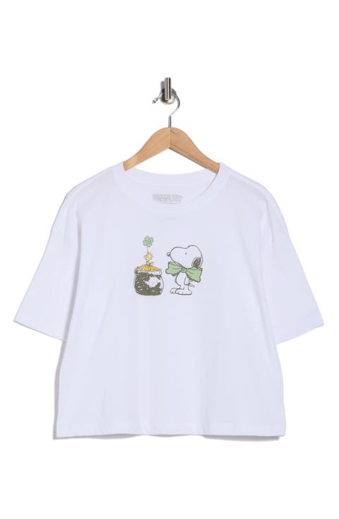 Snoopy Pot of Gold Graphic T-Shirt