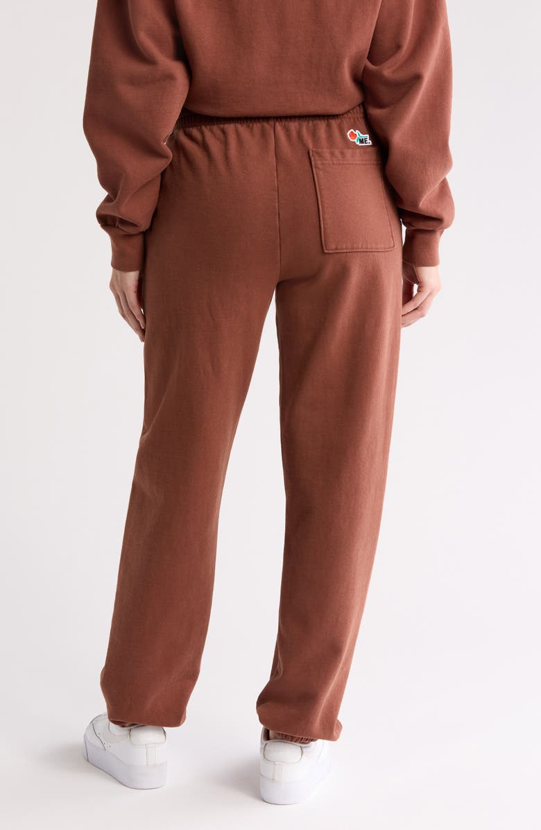 Melody Ehsani Gender Inclusive Heavy Fleece Sweatpants, Alternate, color, Milk Chocolate