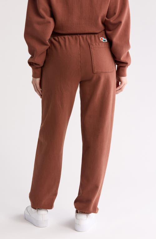 Melody Ehsani Gender Inclusive Heavy Fleece Sweatpants In Brown