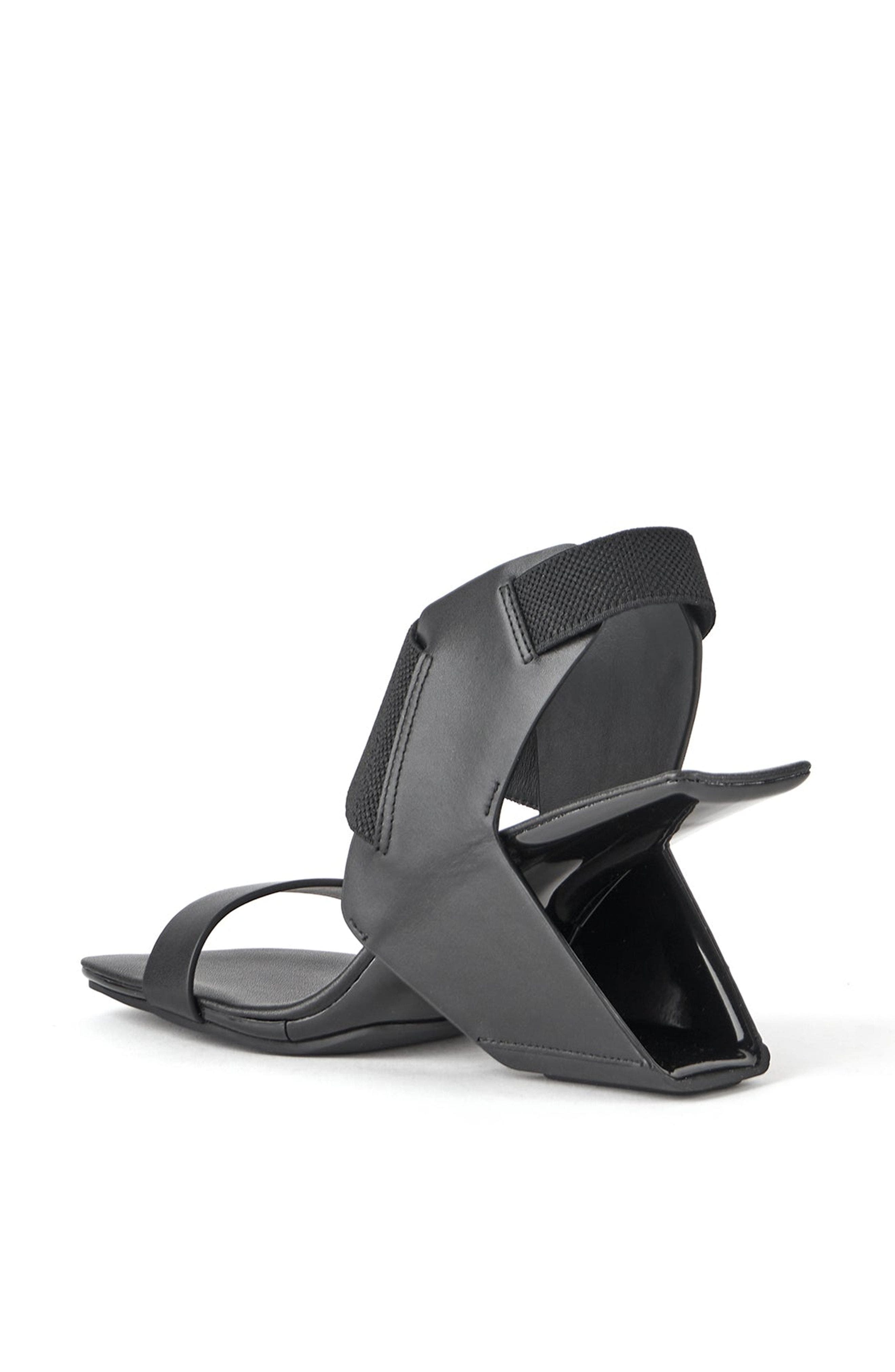 United Nude Loop Reiki Hi Sandals, Alternate, color, Black