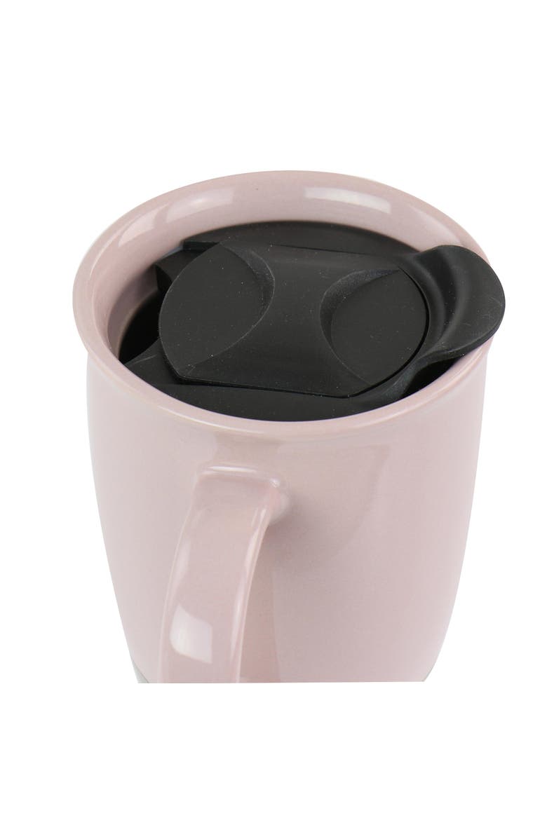 Coffee14 oz Stoneware Assorted Travel Mug Set of 3, Alternate, color, Blue