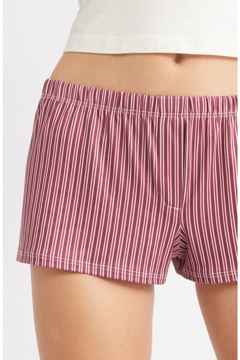 Stripe Shorts, Alternate, color, PINK STRIPED