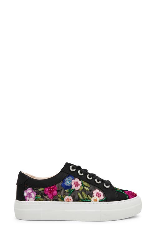 Betsey Johnson Jayla Platform Sneaker In Multi