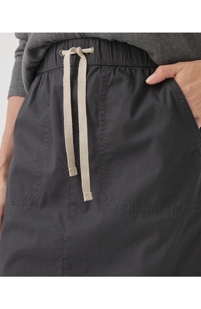 Pact Organic Cotton Daily Twill Skirt, Alternate, color, Storm
