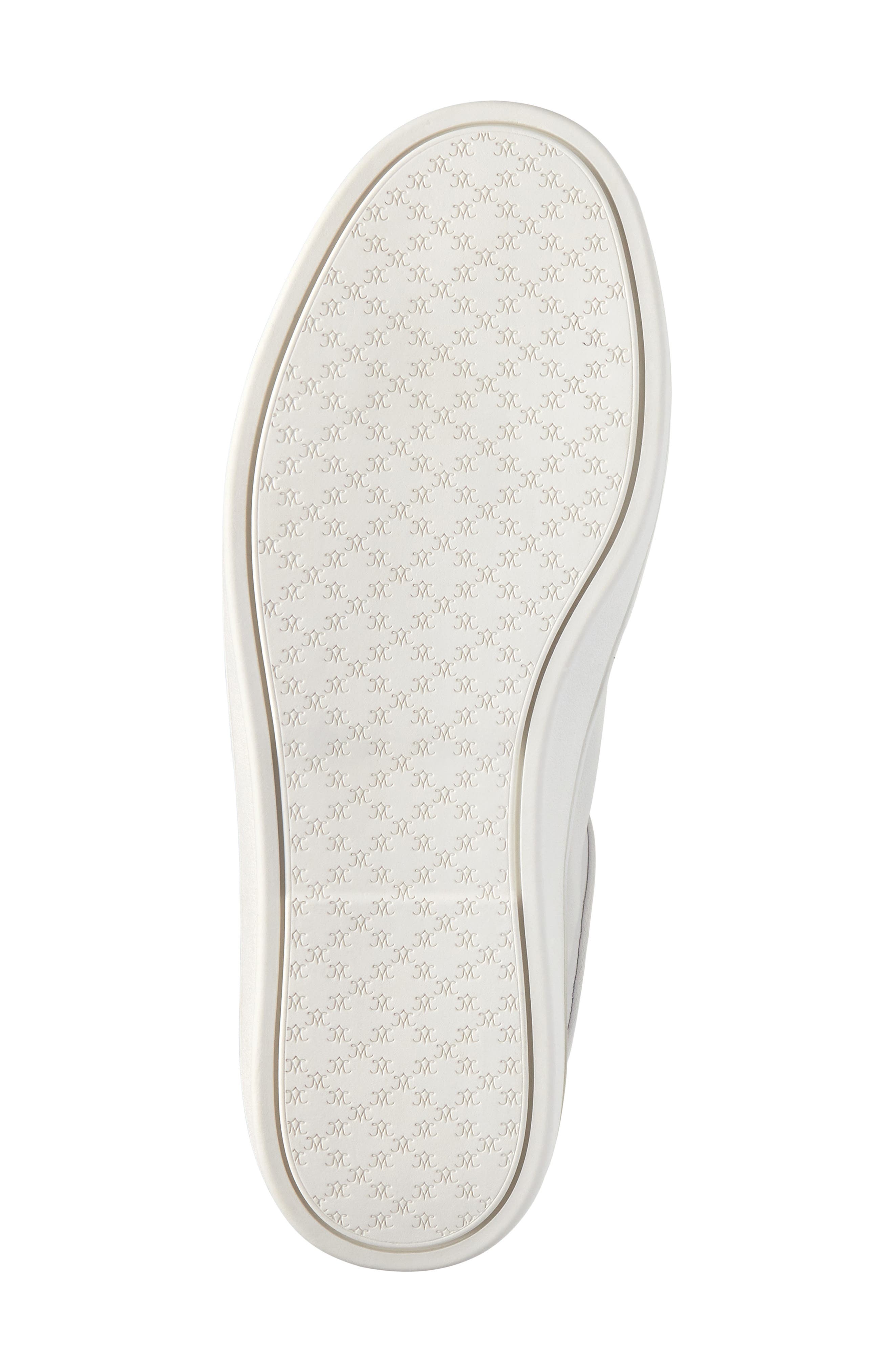 Johnston & Murphy Ashley Sneaker, Alternate, color, White Glove Leather