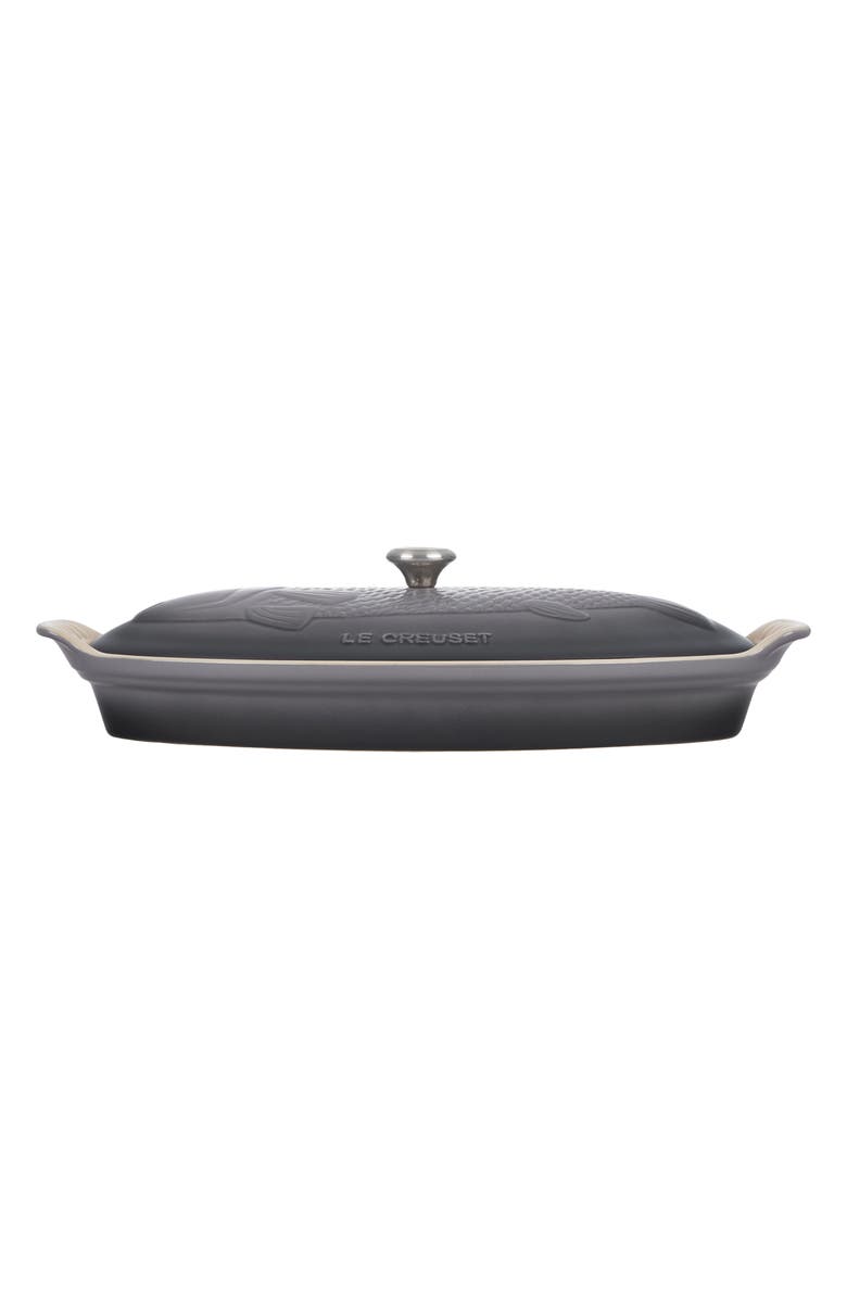 Le Creuset Heritage Stoneware Covered Fish Baker, Alternate, color, 