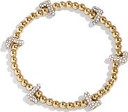 BaubleBar Pavé Pisa Station Beaded Bracelet