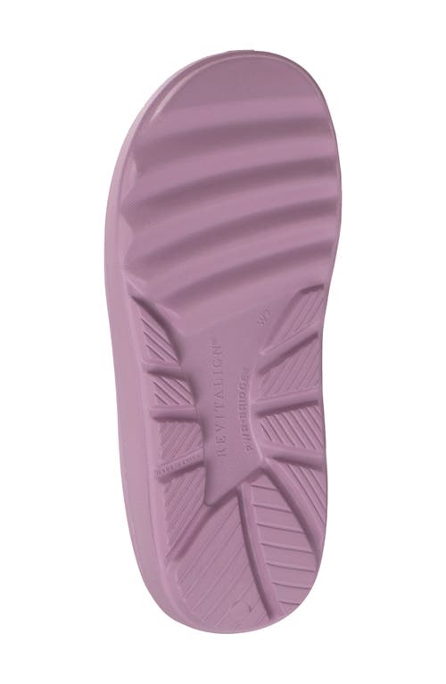 Revitalign Fusion Strive Slide Sandal In Purple