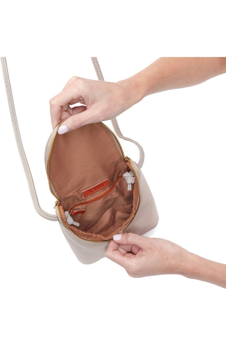 HOBO Fern Saddle Bag, Alternate, color, Taupe