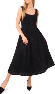 Ted Baker Sequin Grid Midi Dress
