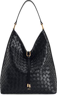 JW PEI Aria Woven Faux Leather Shoulder Bag