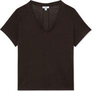 Reiss Lola Linen T-Shirt