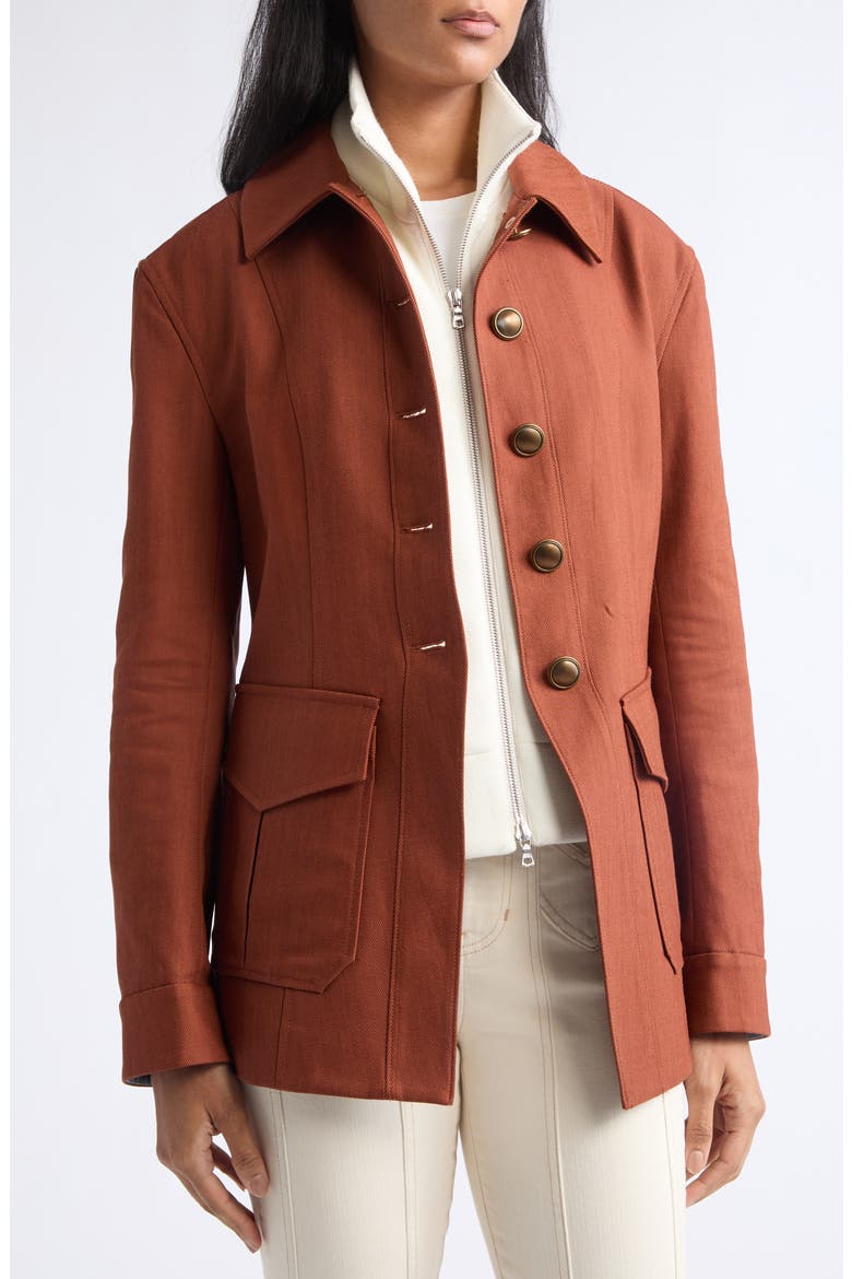 Laramie Dickey Jacket, Alternate, color, RUST