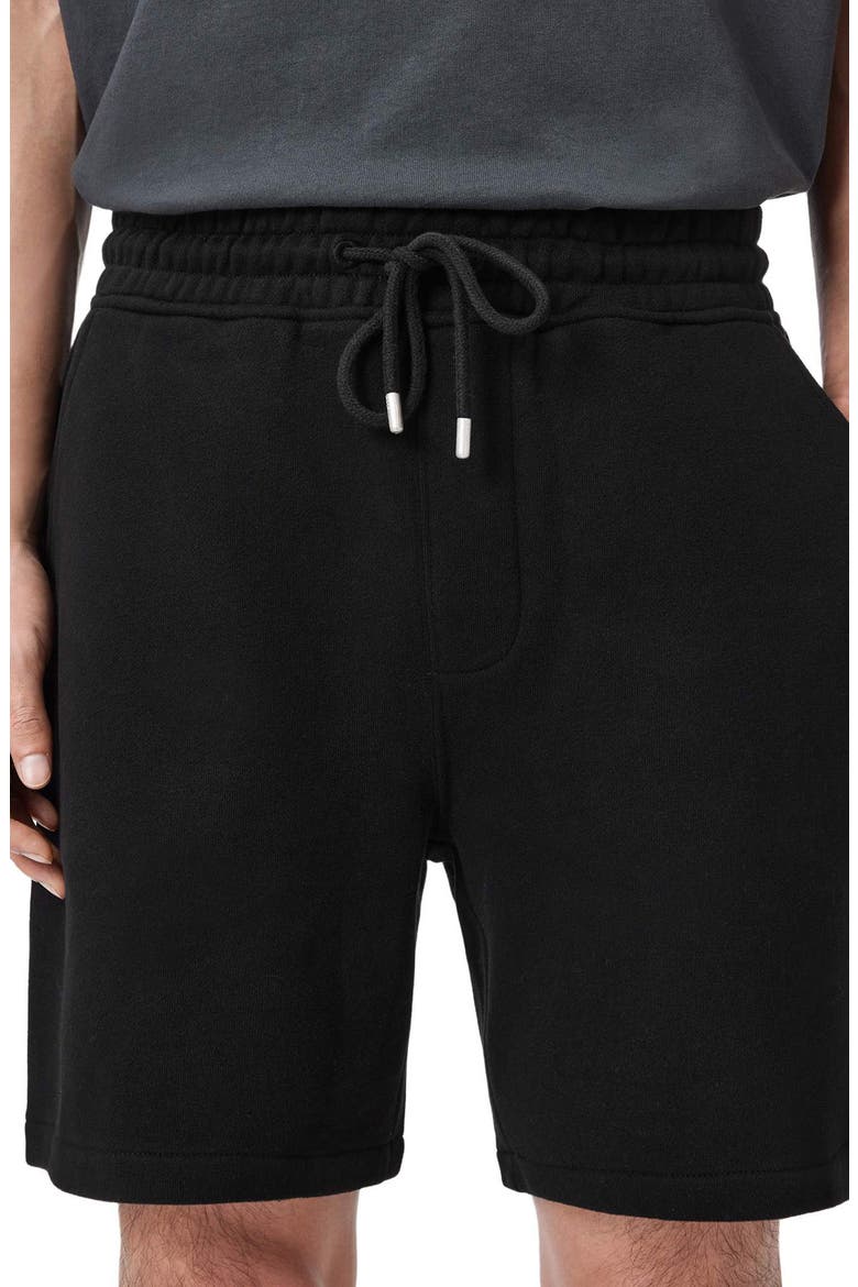 Asher Sweat Shorts, Alternate, color, JET BLACK