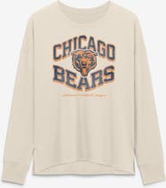 FANATICS Women's Fanatics Cream Chicago Bears Heritage Legacy Long Sleeve T-Shirt