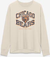 FANATICS Women's Fanatics Cream Chicago Bears Heritage Legacy Long Sleeve T-Shirt