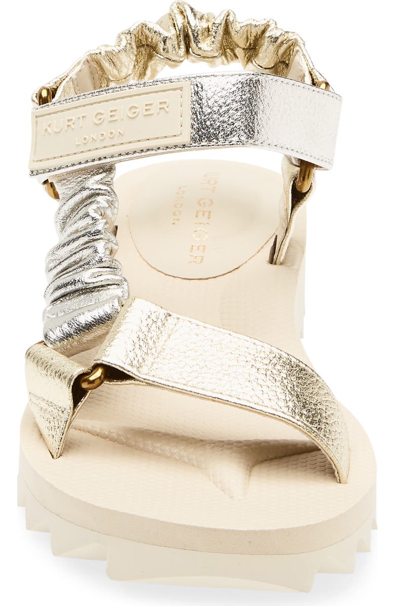 Kurt Geiger London Orion Sandal, Alternate, color, Metal Comb
