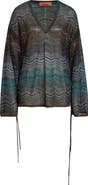 Missoni Zigzag Metallic Sequin Sweater