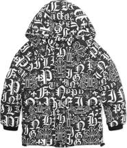 PHILIPP PLEIN Down Jacket Gothic Plein Boy