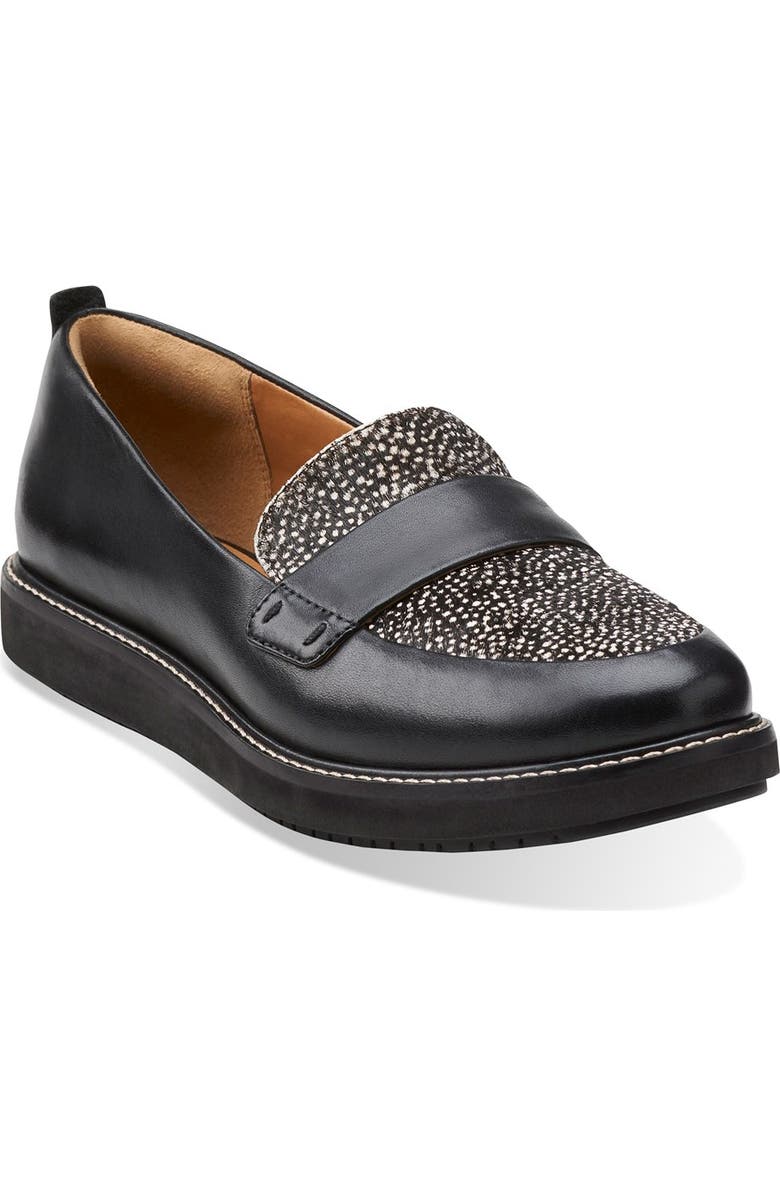 Clarks<sup>®</sup> 'Glick Avalee' Loafer, Main, color,