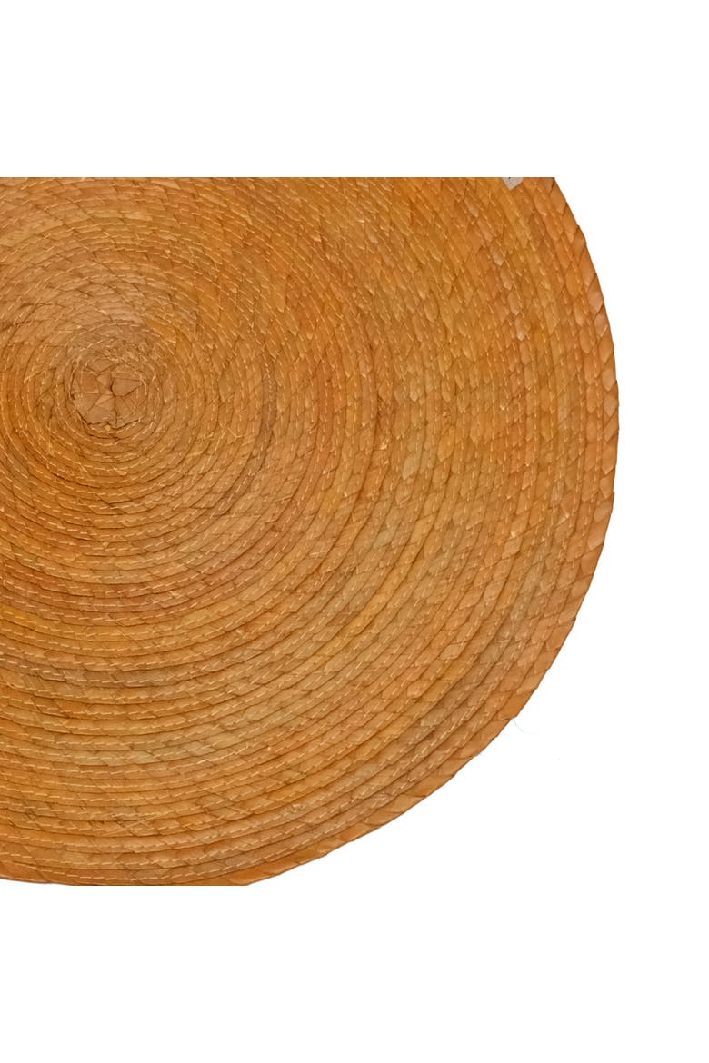 Palm Placemat Set of 4, Alternate, color, Mustard