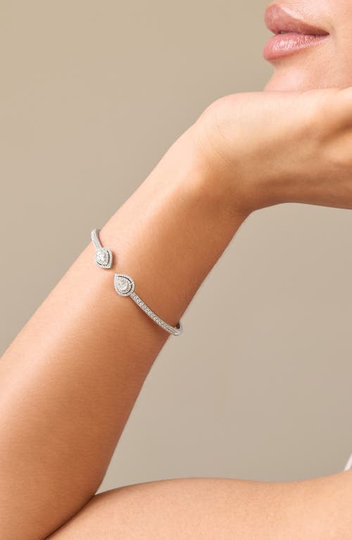 Bony Levy Getty Diamond Teardrops Bangle Bracelet