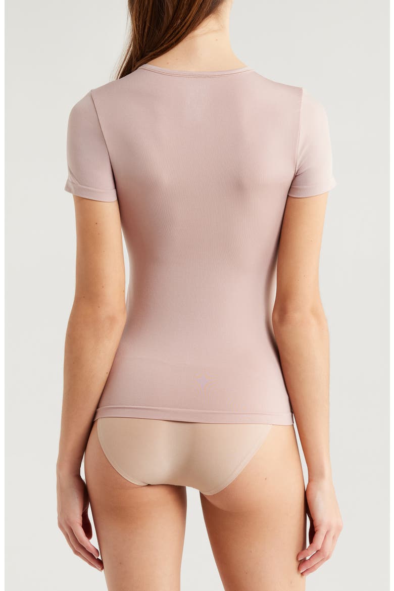 Seamless Layering Tee, Alternate, color, PINK FAWN