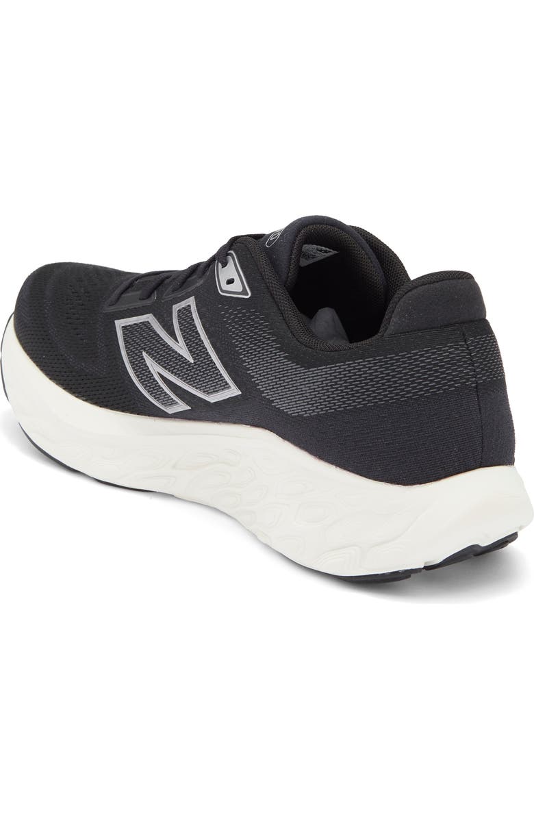 New Balance 880 Fresh Foam Running Shoe, Alternate, color, Black/ Sea Salt
