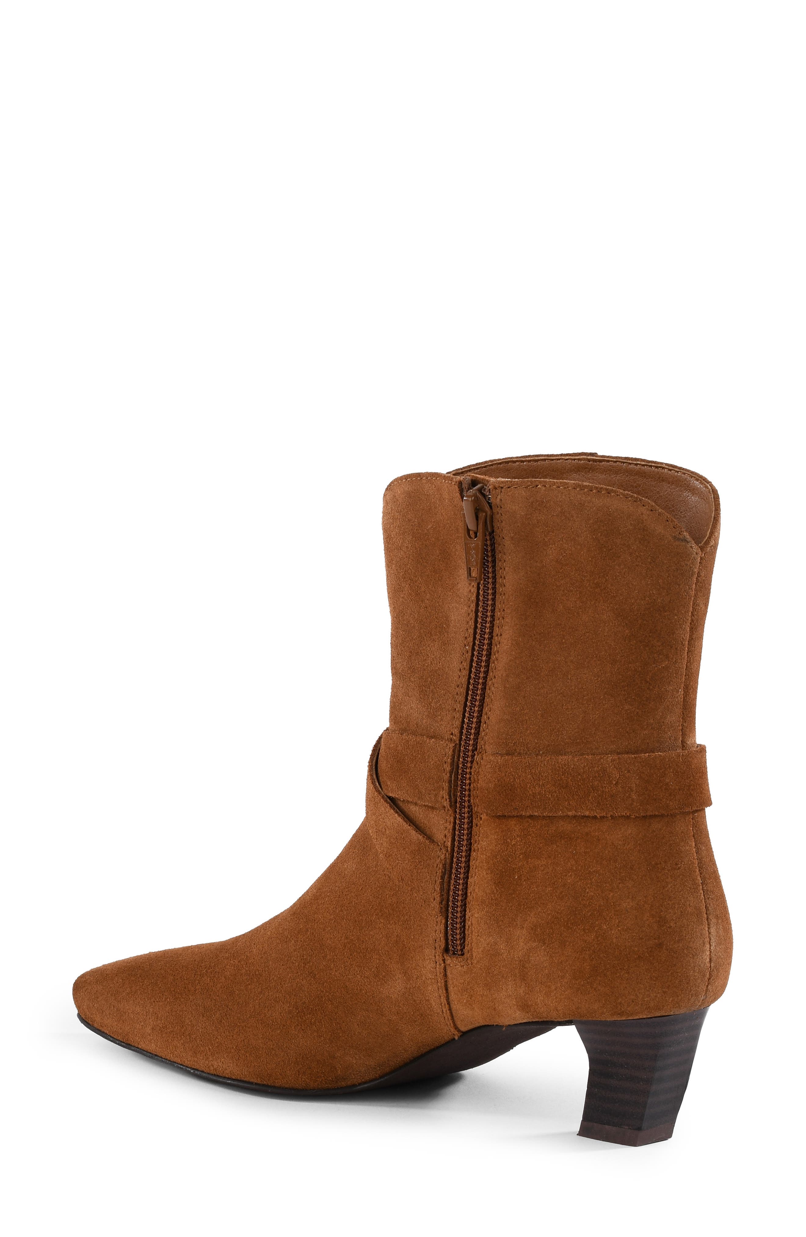 Curtain Call Bootie, Alternate, color, BROWN