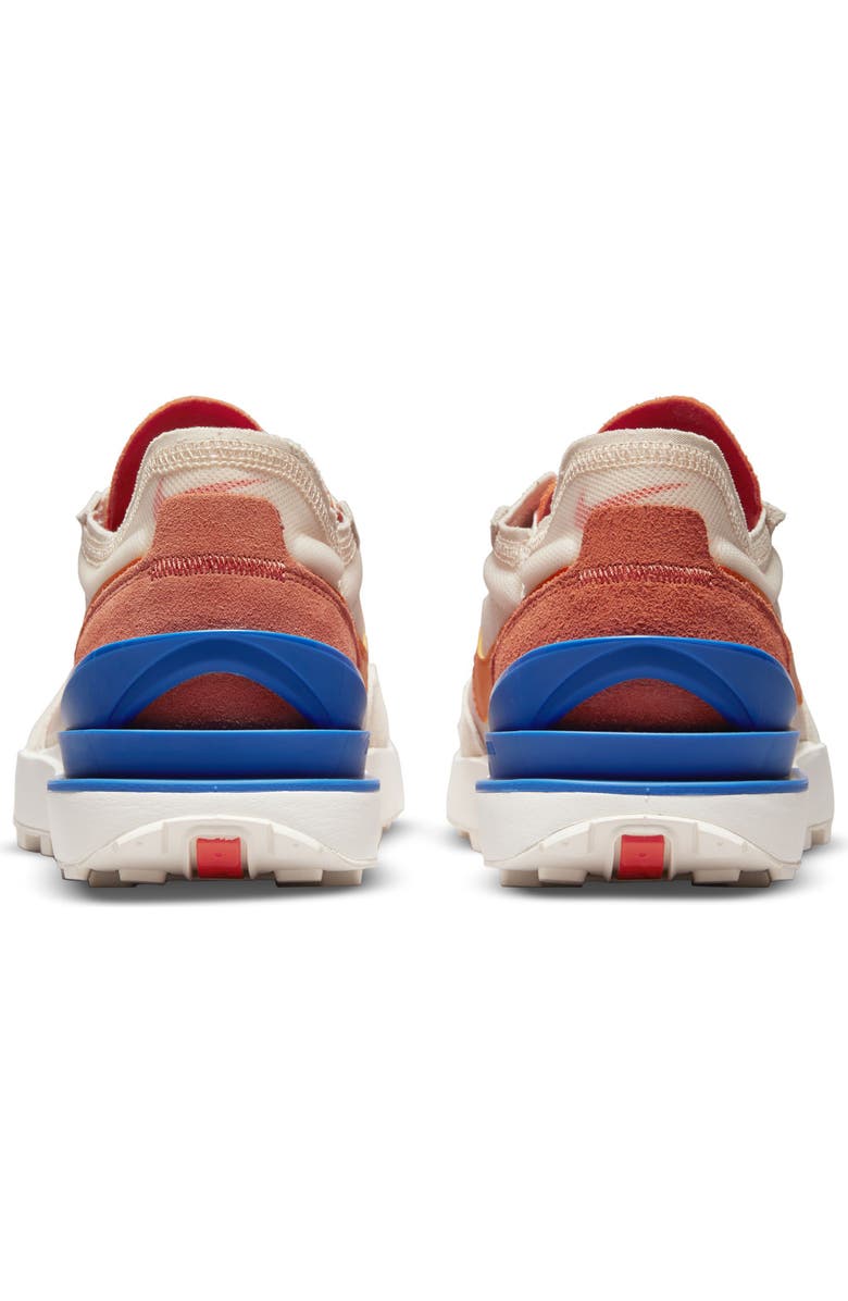 Nike Waffle One Sneaker, Alternate, color, Pearl White/ Orange