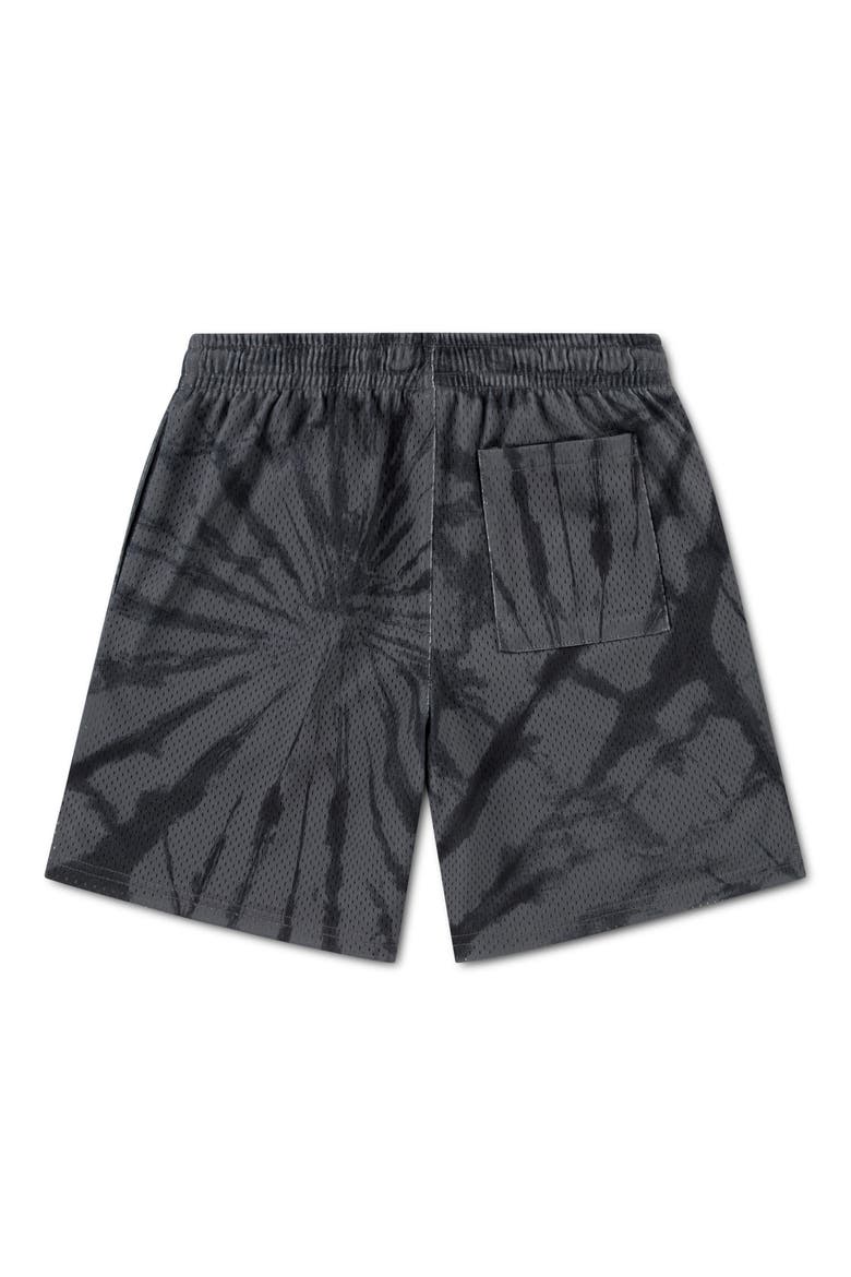 Kids' Tie Mesh Drawstrin Shorts, Alternate, color, IRON GRAY