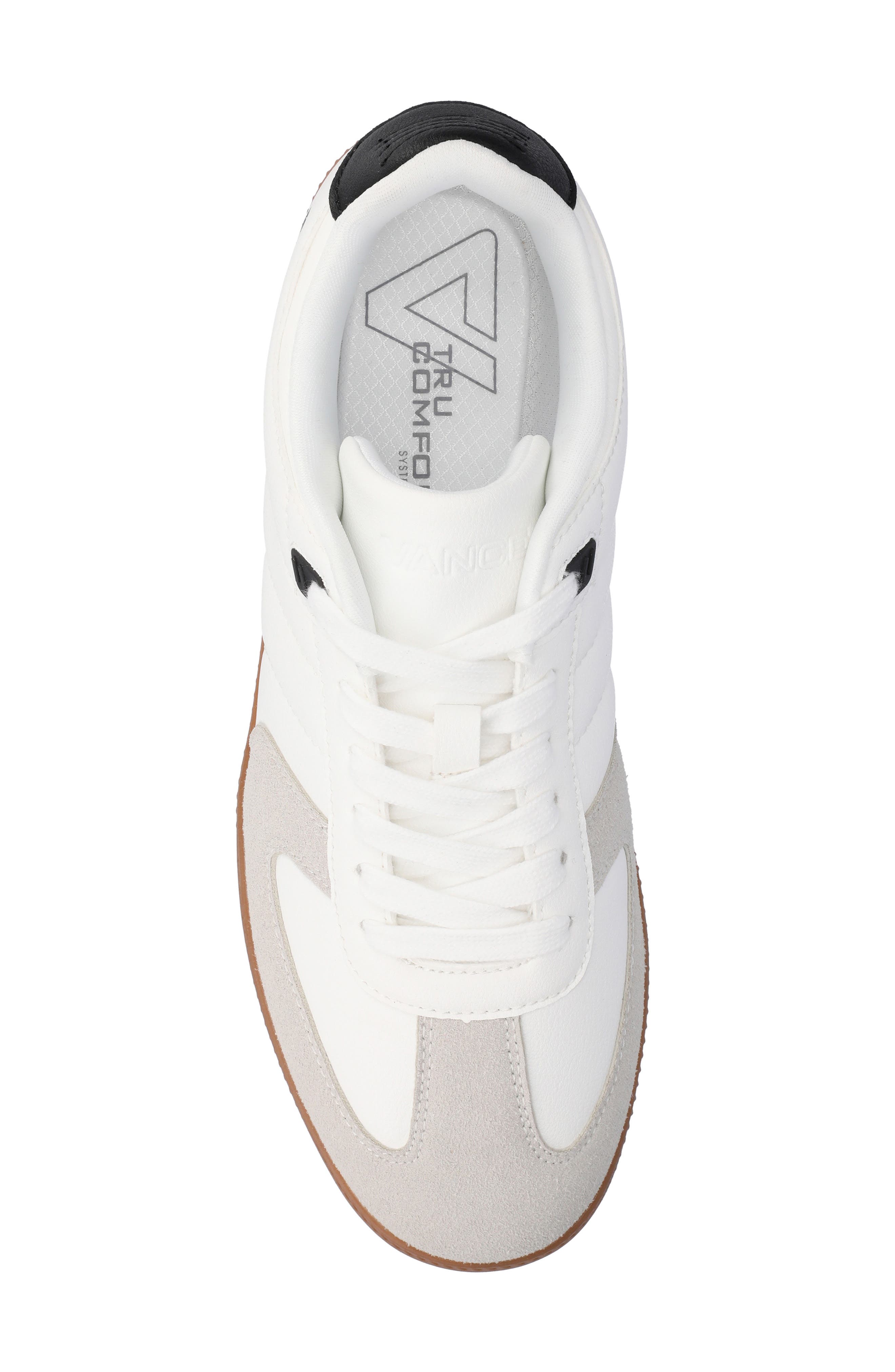 Pele Lace-Up Sneaker, Alternate, color, WHITE