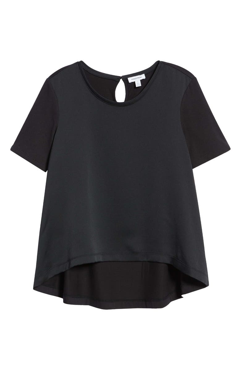 Nordstrom Mixed Media Swing Top, Alternate, color, 