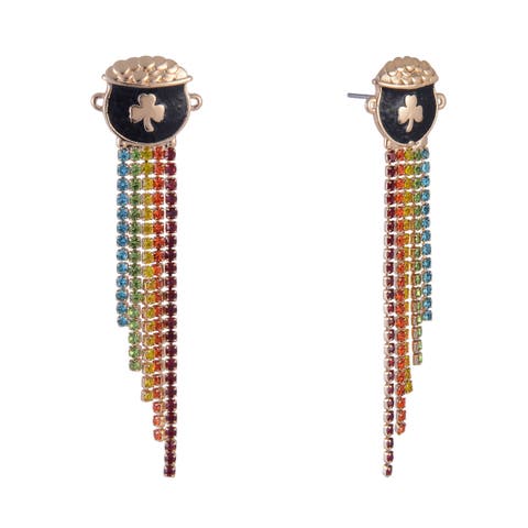 Pot Of Gold Earrings