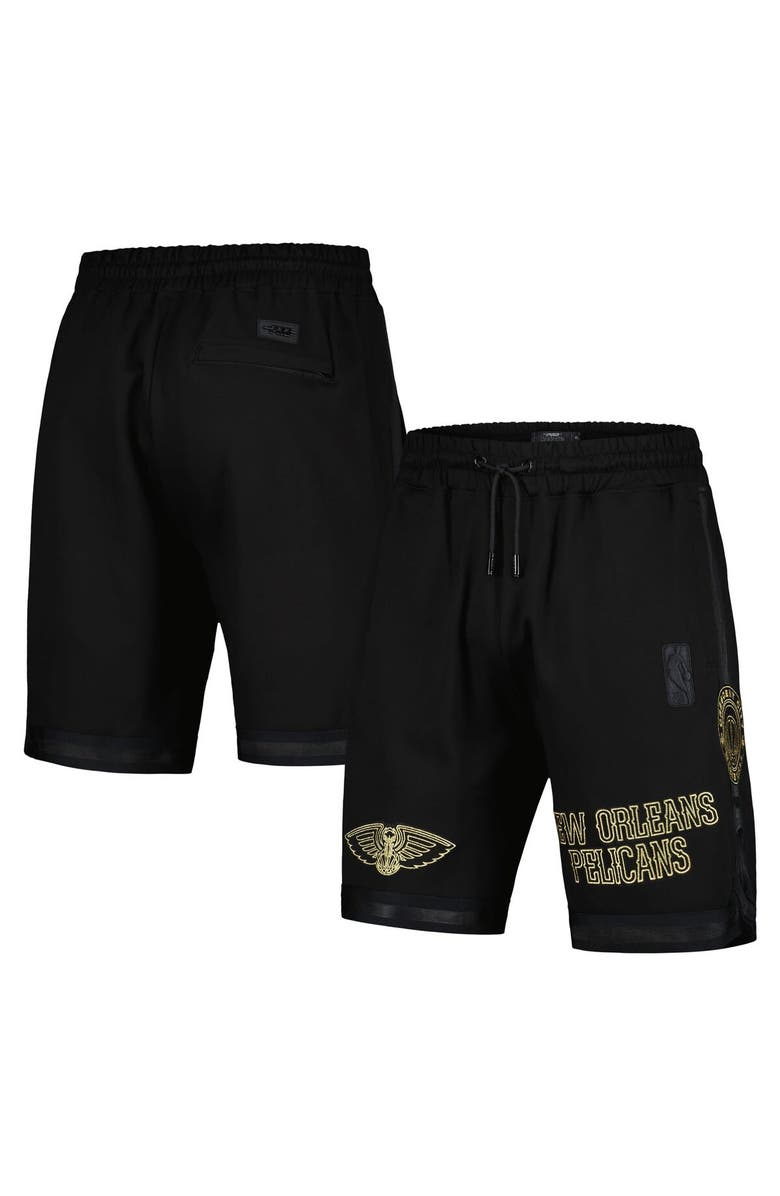 PRO STANDARD Men's Pro Standard Black New Orleans Pelicans Shorts, Main, color, Black