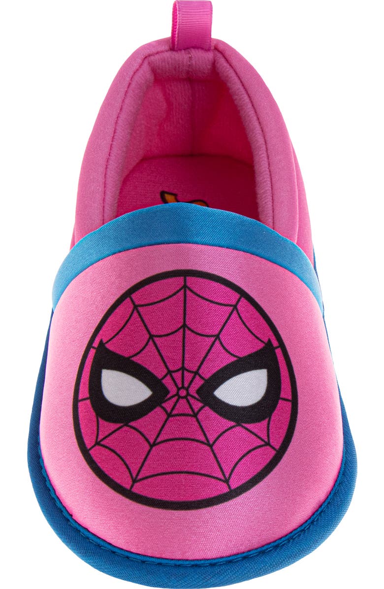 Spider-Man Spiderman Slipper Toddler Little Kid, Alternate, color, Pink/Blue