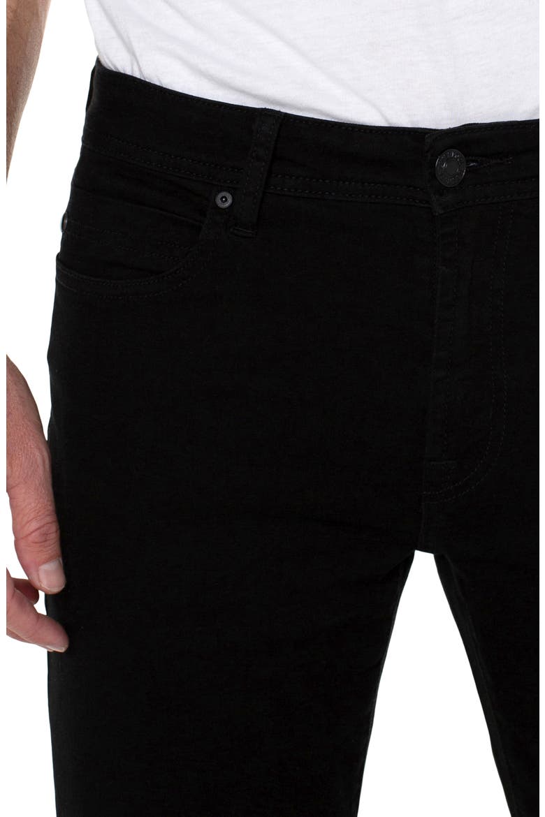 Kingston Modern Straight Leg Jeans (Nordstrom Exclusive), Alternate, color, JET BLACK
